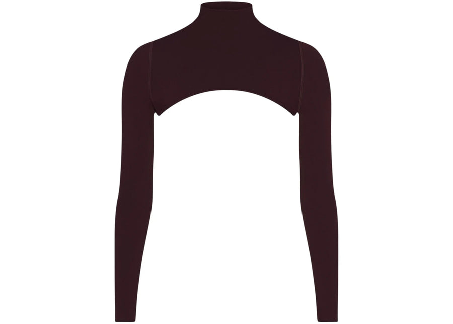 Nike x SKIMS Women's Vintage Seamless Shrug Currant