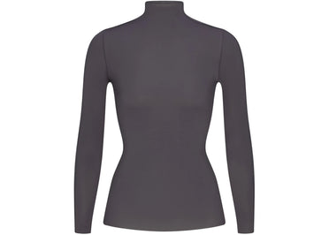 Nike x SKIMS Women's Weightless Layers Mock Neck Long Sleeve Top Lead