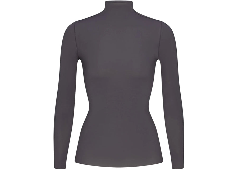 Haut à manches longues et col montant Nike x SKIMS pour femme, ultra léger