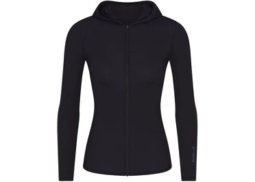 Nike x SKIMS Women's Weightless Layers Zip Up Hoodie Obsidian