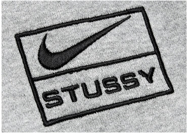 Nike x Stussy Crew Fleece Grey