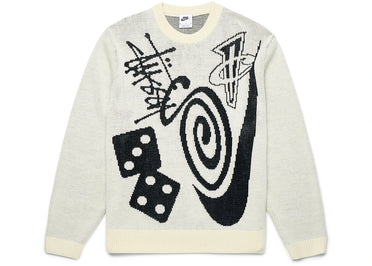 Nike x Stussy Knit Sweater Natural