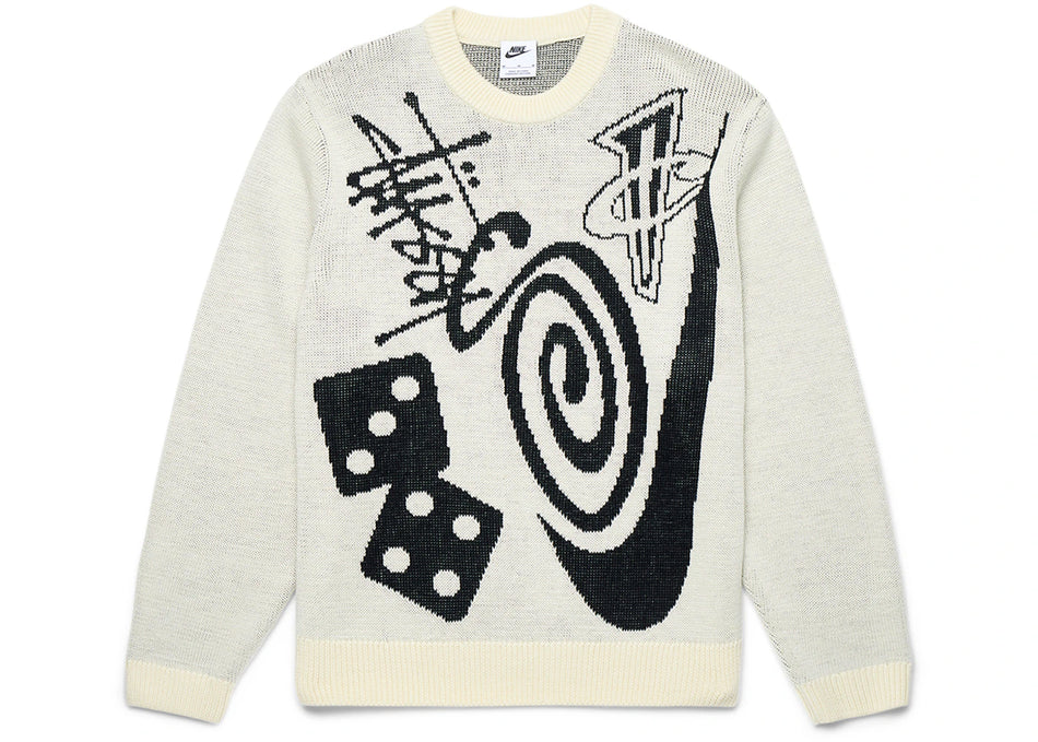 Nike x Stussy Knit Sweater Natural