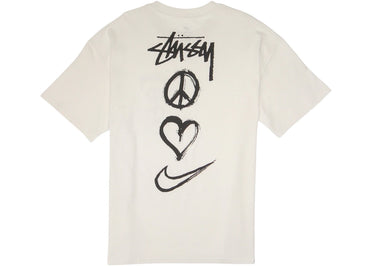 Nike x Stussy Peace, Love, Swoosh T-shirt (US Sizing) White