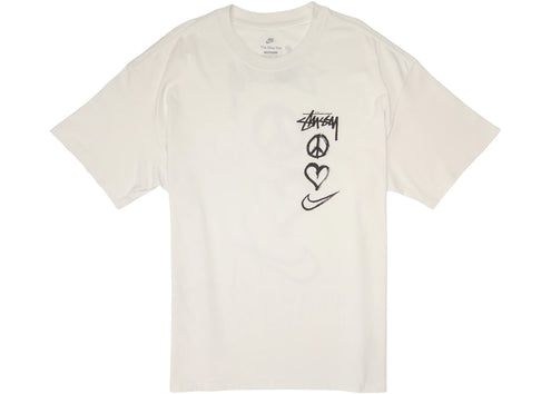 Nike x Stussy Peace, Love, Swoosh T-shirt (US Sizing) White