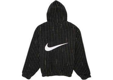 Nike x Stussy Striped Wool Jacket Black