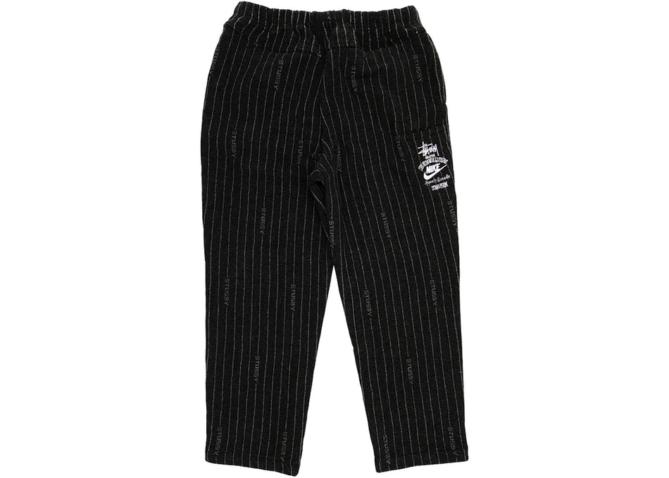 Nike x Stussy Striped Wool Pants Black