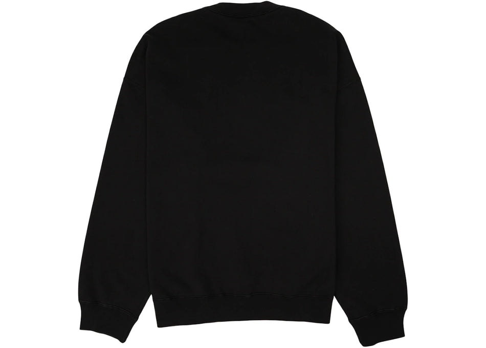 Nike x Stussy Wash Crew Fleece Black