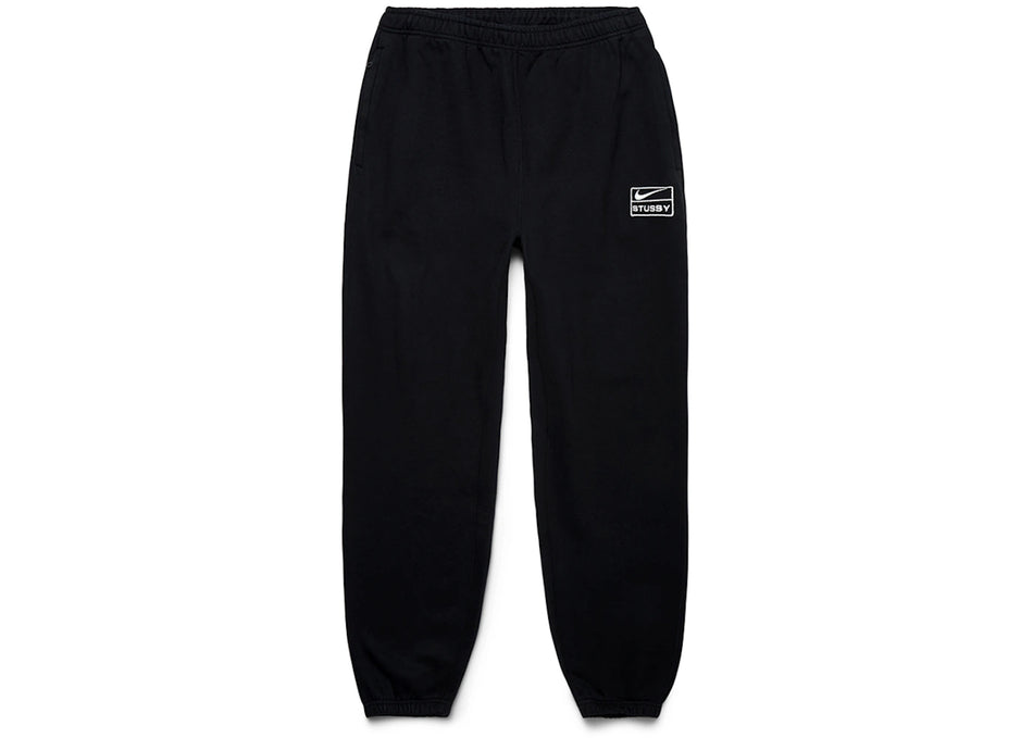 Nike x Stussy Washed Sweatpants Black