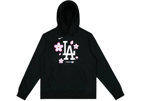 Nike x Takashi Murakami x MLB World Tour Tokyo Series 2025 Dodgers Hoodie Black