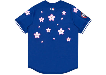 Nike x Takashi Murakami x MLB World Tour Tokyo Series 2025 Dodgers Tokyo Away Jersey Blue