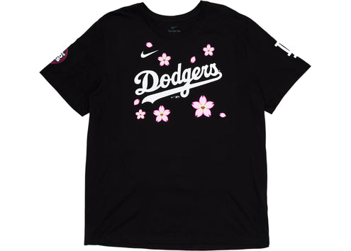 Nike x Takashi Murakami x MLB World Tour Tokyo Series 2025 Shohei Ohtani Dodgers S/S Tee Black