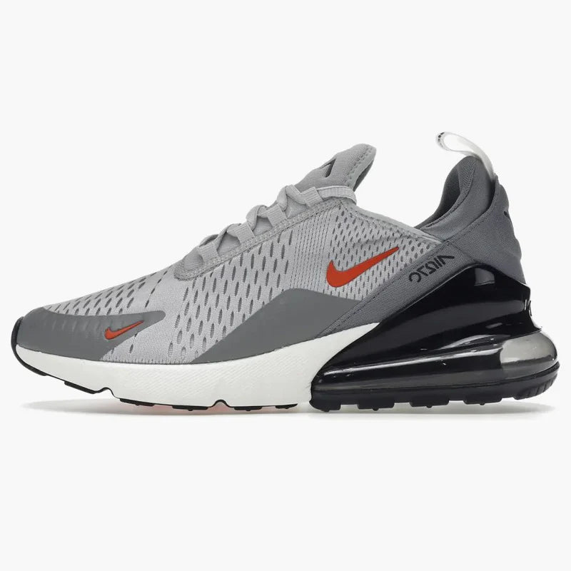Nike Air Max 270 Grey Fog Team Orange Sail