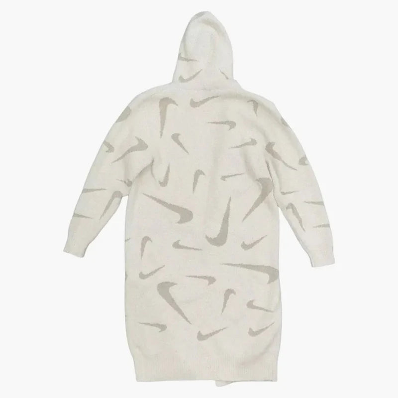 Nike Sportswear Women's Phoenix Cozy Boucle Long Knit Cardigan White