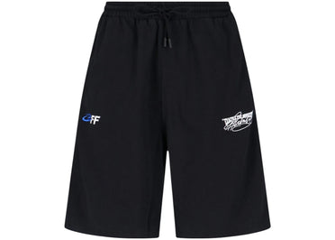 OFF-WHITE Exactly The Opposite Arrow Skate Sweatshorts Black/White