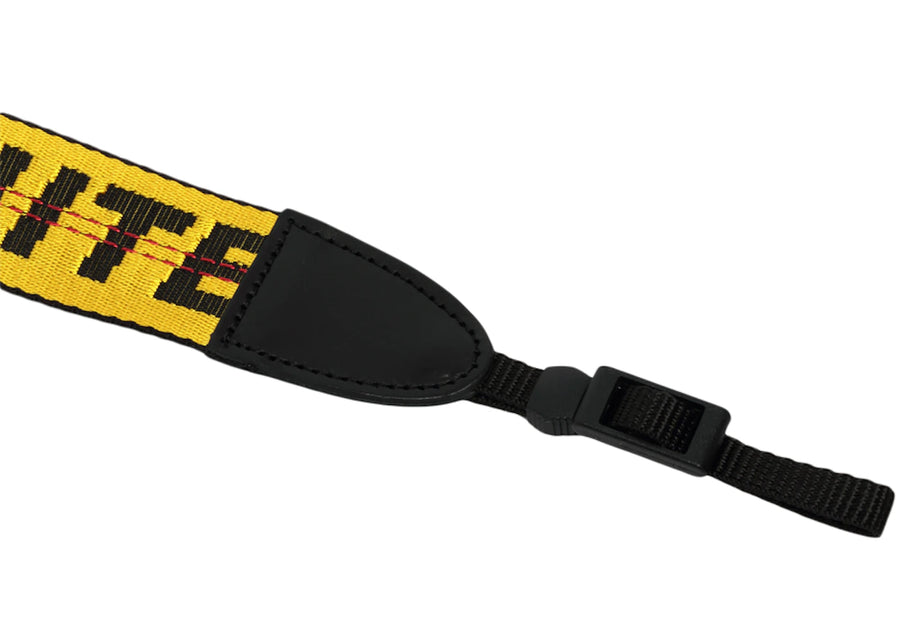 Sangle pour appareil photo OFF-WHITE Industrial (SS19) Jaune/Noir