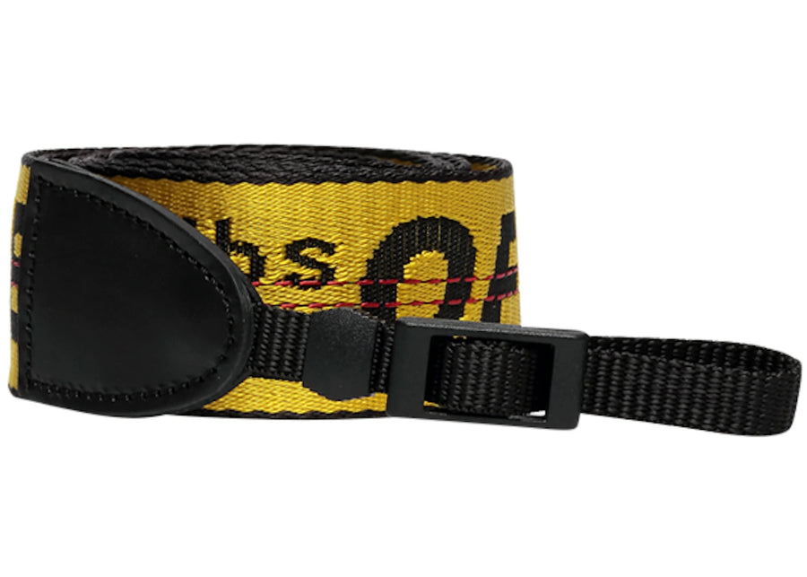 Sangle pour appareil photo OFF-WHITE Industrial (SS19) Jaune/Noir