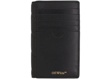 OFF-WHITE Jackhammer Flat Card Case Black