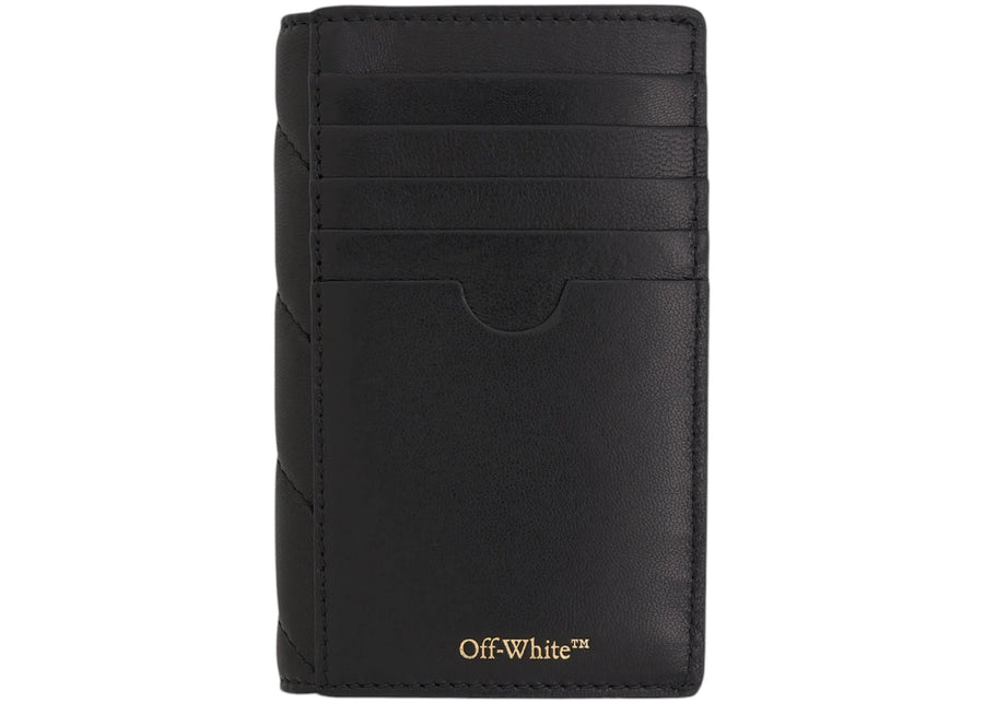 OFF-WHITE Jackhammer Flat Card Case Black