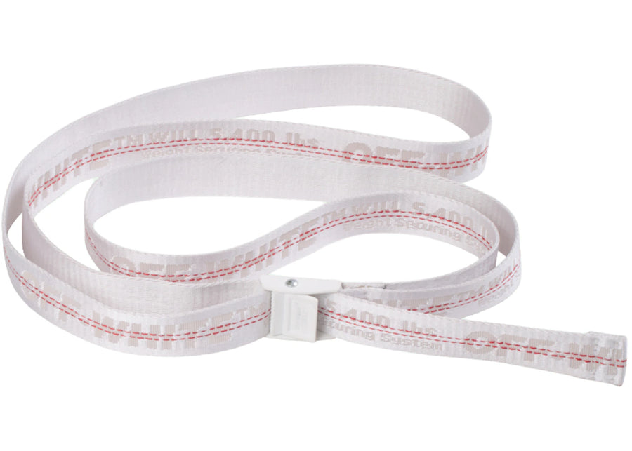 Ceinture industrielle mini OFF-WHITE (SS19) Blanche