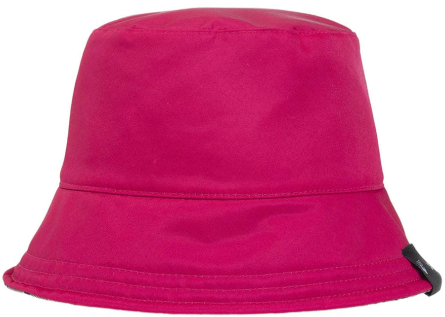 Bob réversible monogramme OFF-WHITE marron/fuchsia