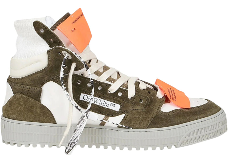 Baskets montantes OFF-WHITE Off Court 3.0 vert kaki