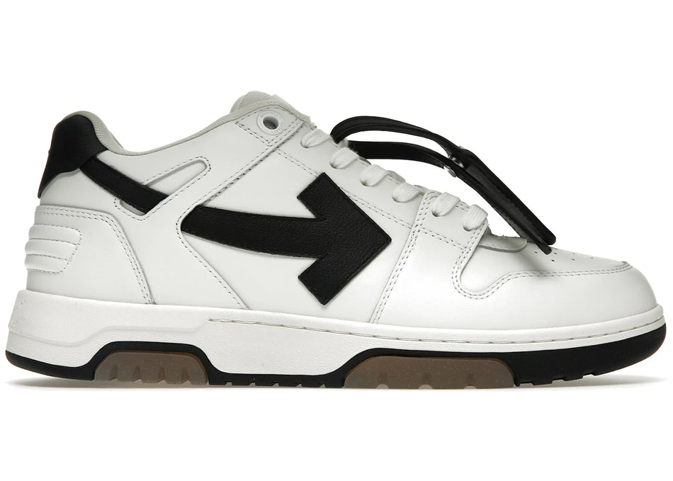 OFF-WHITE Out Of Office OOO 30 MM Low Tops Black White Blue