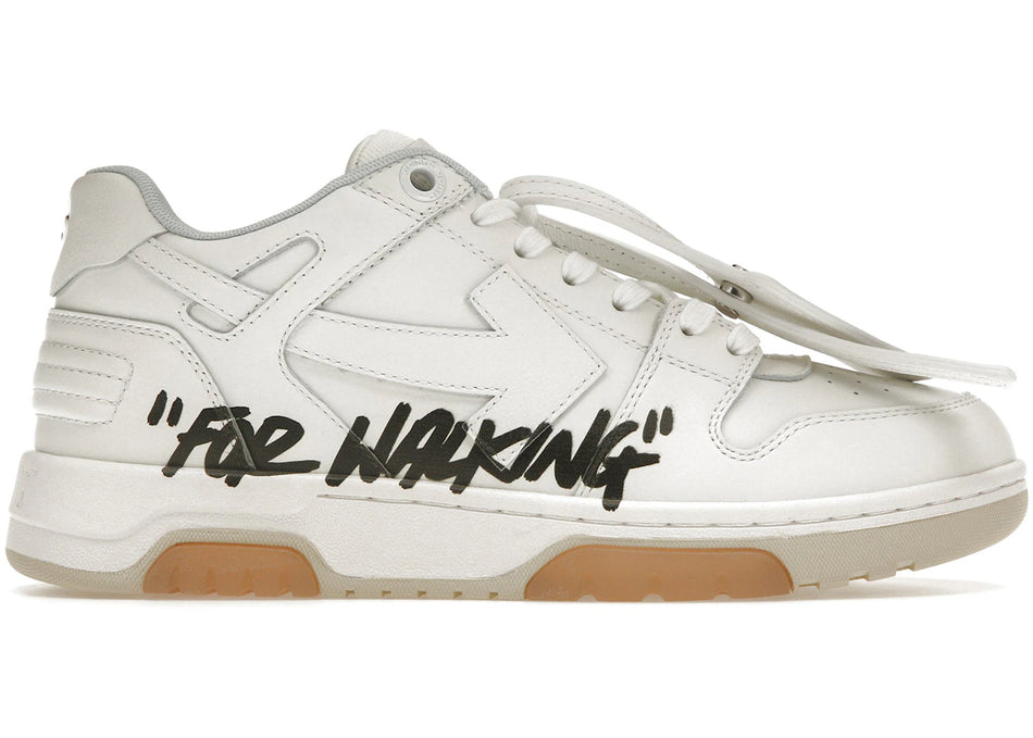 OFF-WHITE Out Of Office "OOO" Low "For Walking" White Black (Women's)