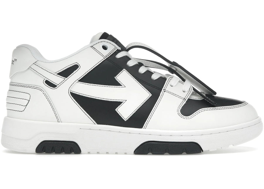 OFF-WHITE Out Of Office OOO Baskets basses noires et blanches