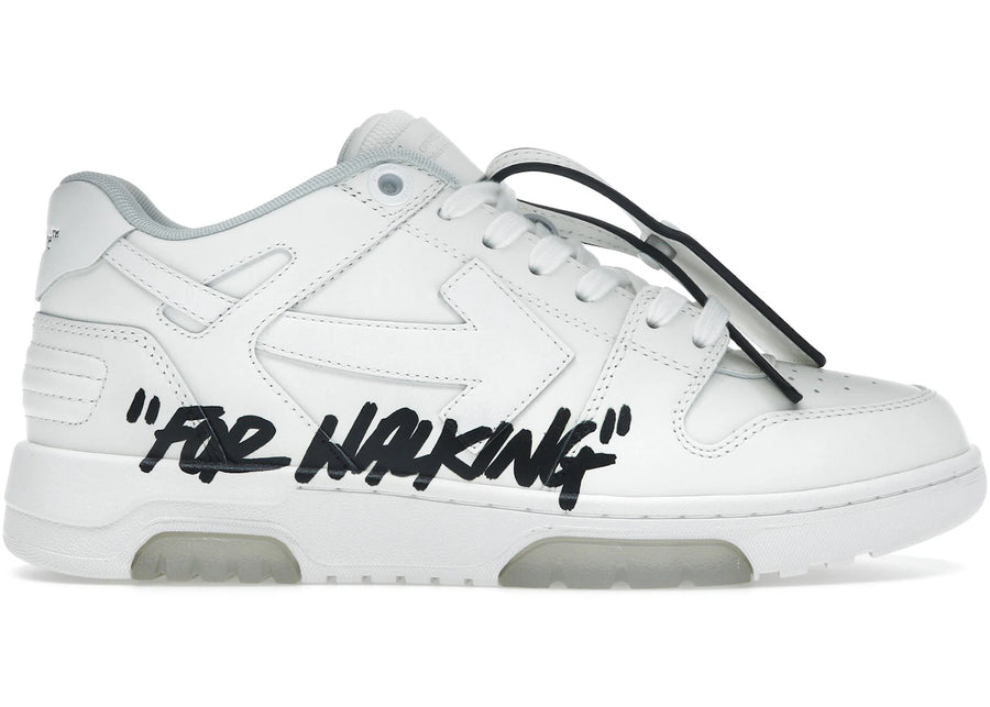 OFF-WHITE Out Of Office OOO Baskets basses blanches pour la marche