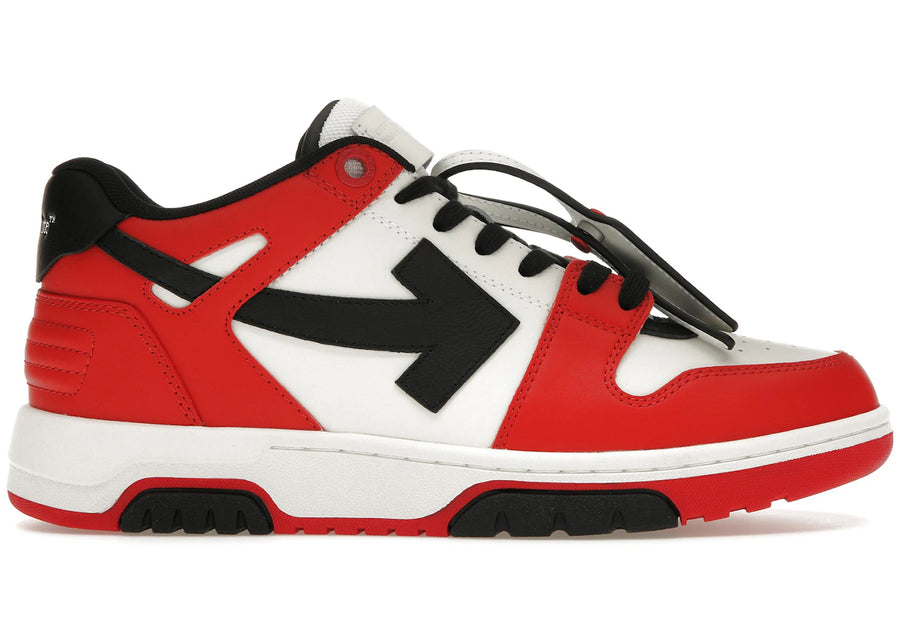 OFF-WHITE Out Of Office OOO Baskets basses Rouge Noir (2024)