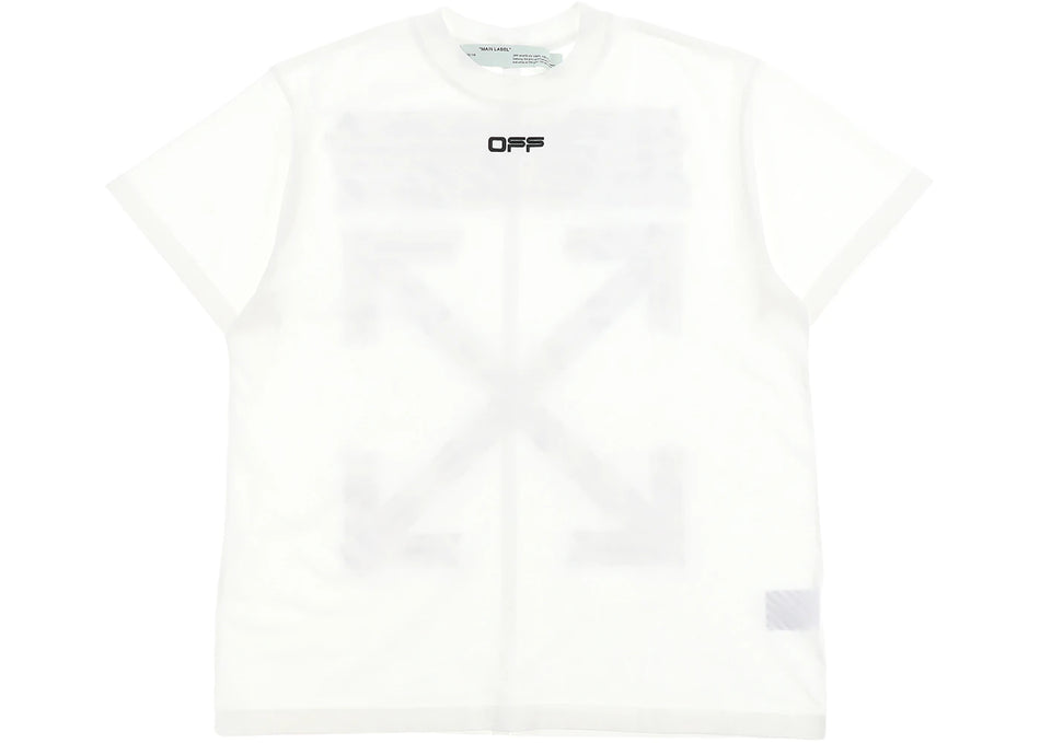 OFF-WHITE Oversized Fit Airport Tape T-Shirt White