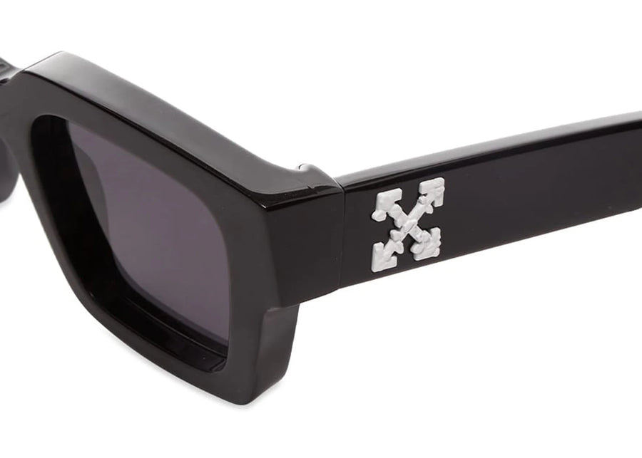 Lunettes de soleil OFF-WHITE Virgil à monture carrée Noir Blanc Gris (FW21) (OERI008Y21PLA0011007 / OERI008C99PLA0011007 / OERI008C99PLA0051007 / OERI008C99PLA0041007 )