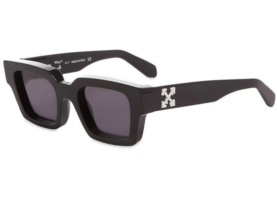 Lunettes de soleil OFF-WHITE Virgil à monture carrée Noir Blanc Gris (FW21) (OERI008Y21PLA0011007 / OERI008C99PLA0011007 / OERI008C99PLA0051007 / OERI008C99PLA0041007 )