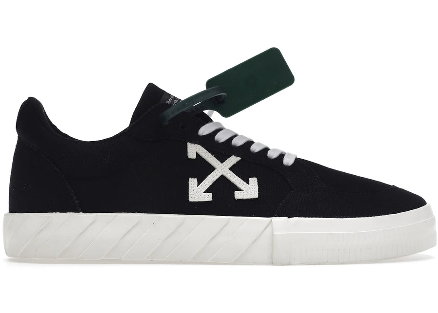 OFF-WHITE Vulc Bas Noir Blanc Blanc