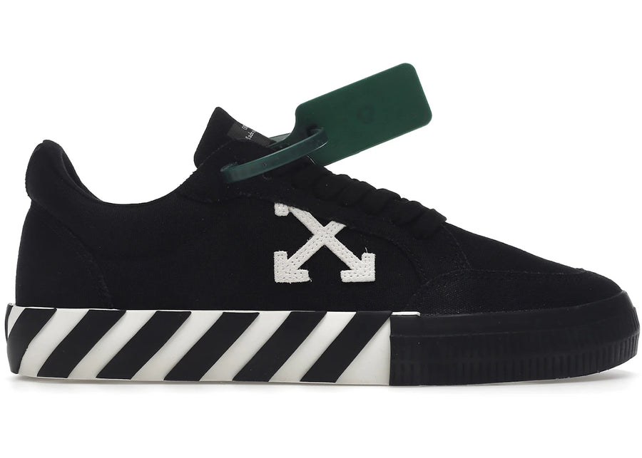 OFF-WHITE Vulc Low Canvas Noir Blanc