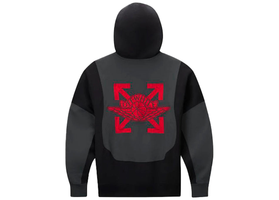 OFF-WHITE x Jordan Hoodie Black