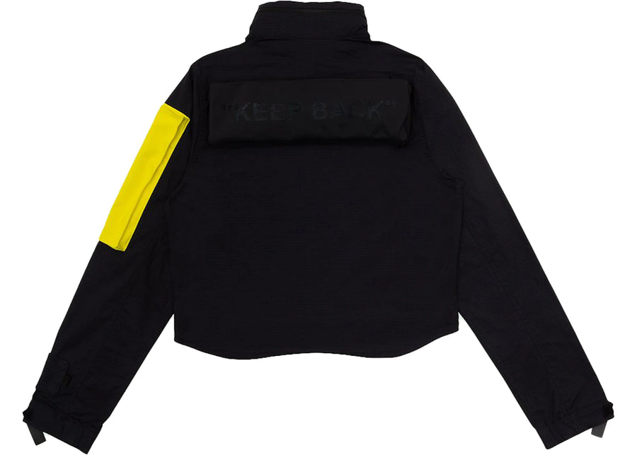 Veste de running femme OFF-WHITE x Nike Noir/Jaune