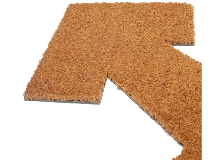 Tapis de porte OFF-WHITE Arrow marron