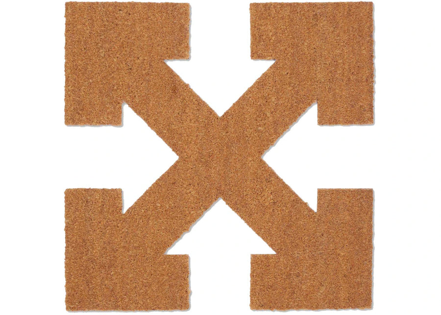 Tapis de porte OFF-WHITE Arrow marron