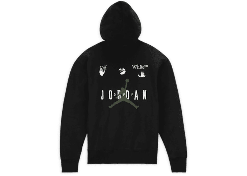 OFF-WHITE x Jordan Hoodie Black (FW21)