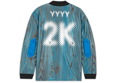 OFF-WHITE x Nike 001 Soccer Jersey Blue