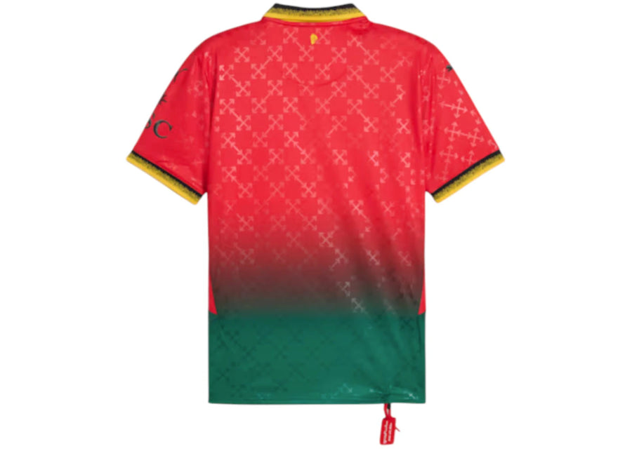 Maillot réplique rouge OFF-WHITE x Puma AC Milan