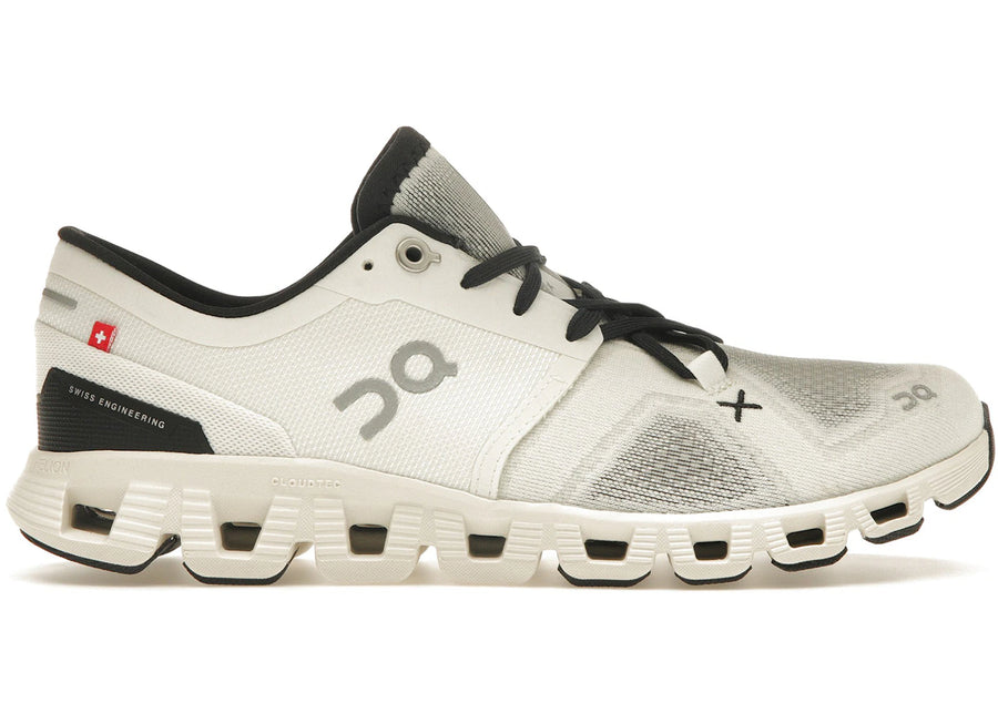 On Running Cloud X 3 Blanc Noir (Femme)