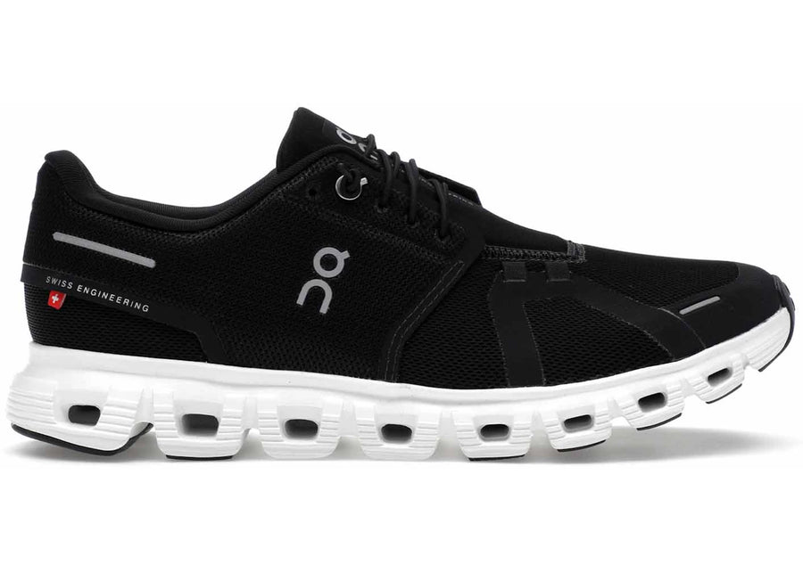 On Running Cloud 6 Noir Blanc (Femme)