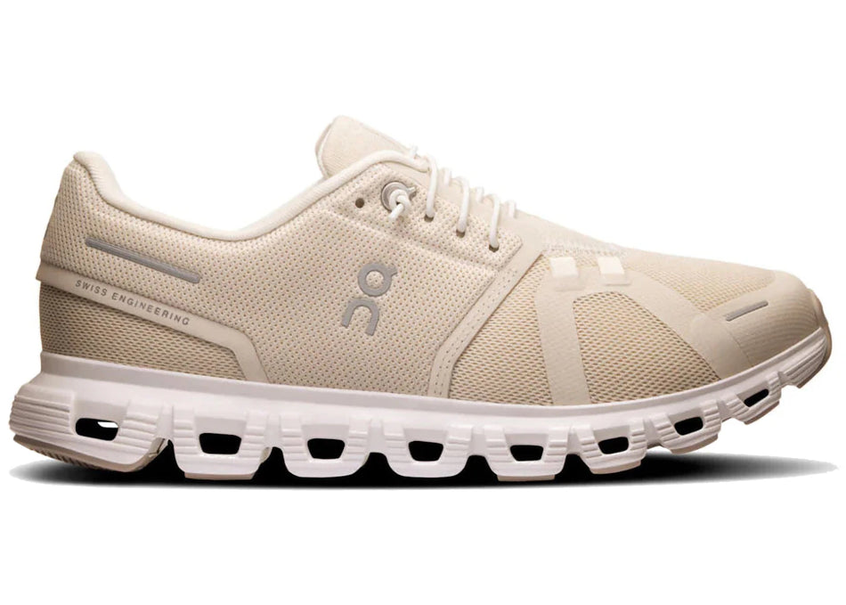 On Running Cloud 6 Pearl White (Women's)