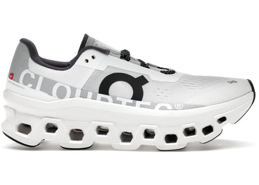 On Running Cloudmonster White Black (Women's)