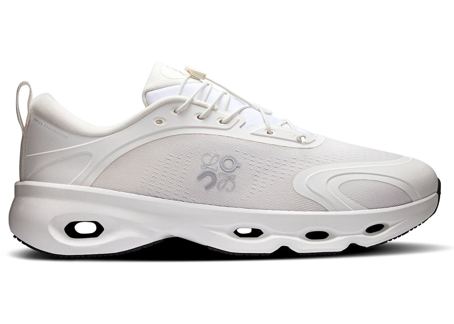 Sur Running Cloudsolo LOEWE Blanc Gris clair