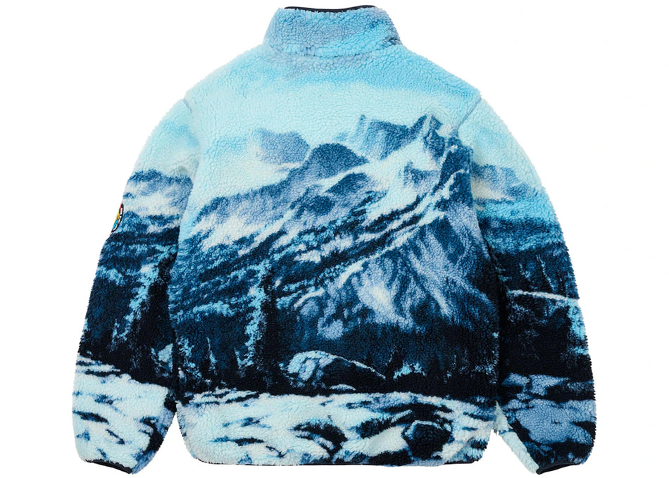 Palace Appalachian Funnel Fleece Palaska Blue