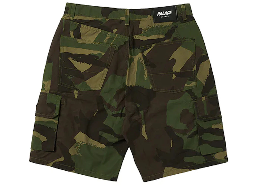 Short cargo ample Palace camouflage